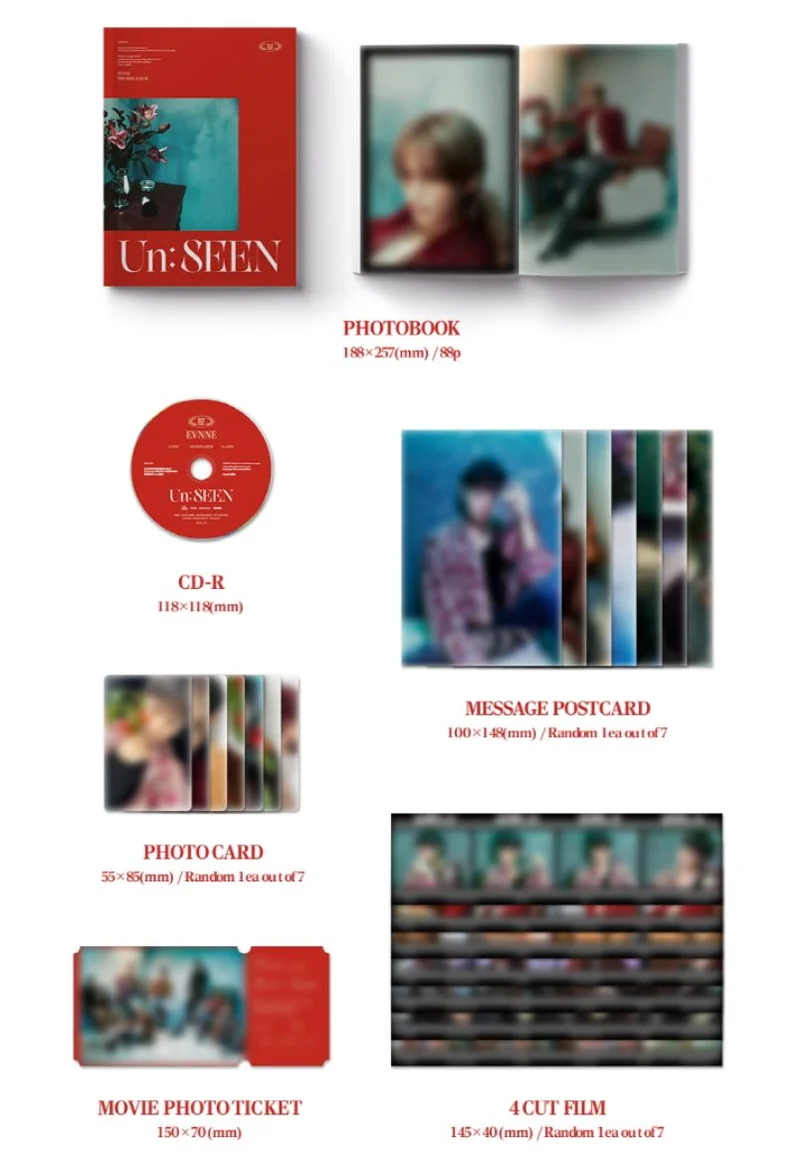 EVNNE - UN: SEEN (2ND MINI ALBUM)