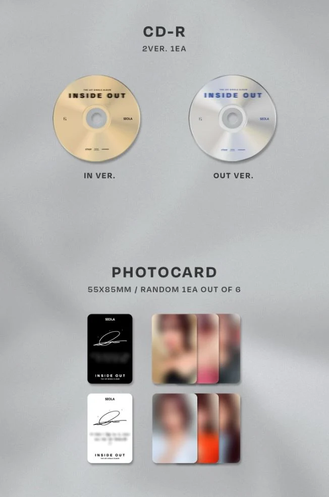 SEOLA (WJSN) - INSIDE OUT (THE 1ST SINGLE ALBUM)