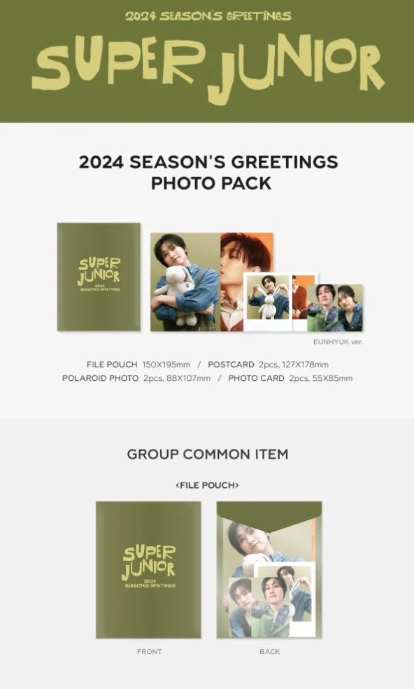 SUPER JUNIOR - PHOTO PACK (2024 SEASON'S GREETINGS OFFICIAL MD)