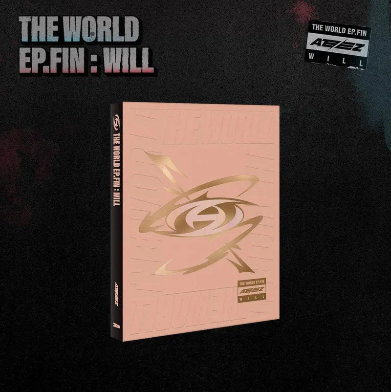 ATEEZ - THE WORLD EP.FIN : WILL (2ND FULL ALBUM) + Mokket Fansign Photocard