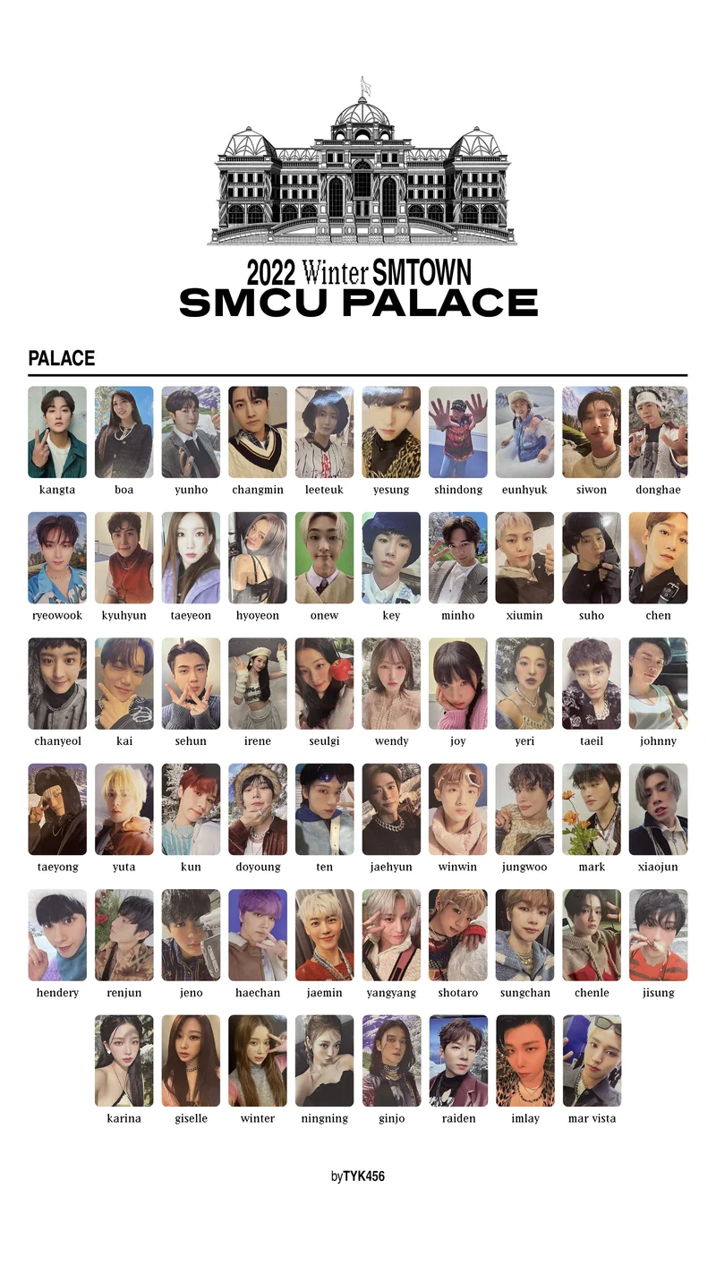[SMTOWN] 2022 Winter SMTOWN : SMCU EXRPESS : Palace Photocards
