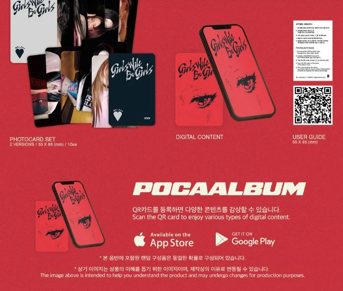 ITZY - GIRLS WILL BE GIRLS (PLATFORM ALBUM POCA ALBUM)
