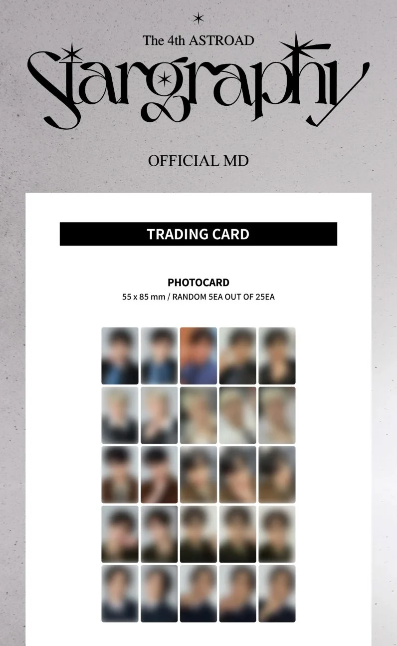 ASTRO - TRADING CARD (STARGRAPHY THE 4TH ASTROAD OFFICIAL MD)
