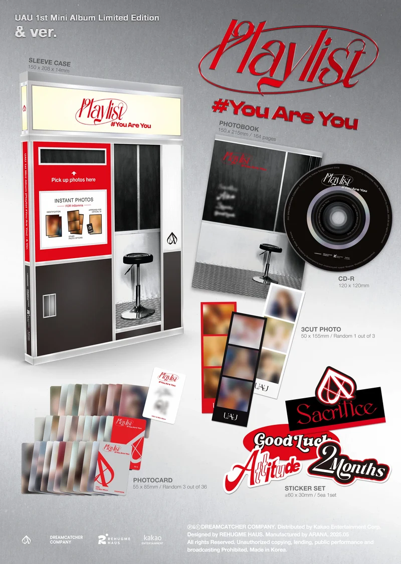 UAU (DREAMCATCHER) - PLAYLIST #YOU ARE YOU (LIMITED EDITION)