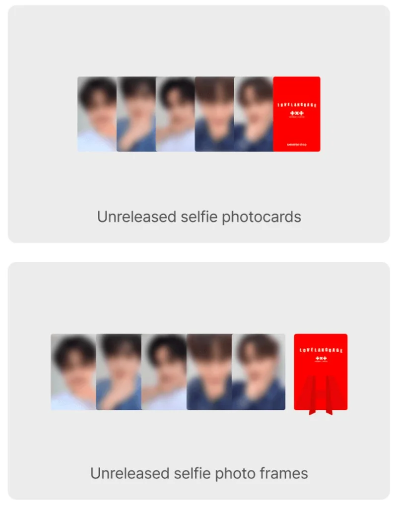 TXT - LOVE LANGUAGE + Weverse Gift