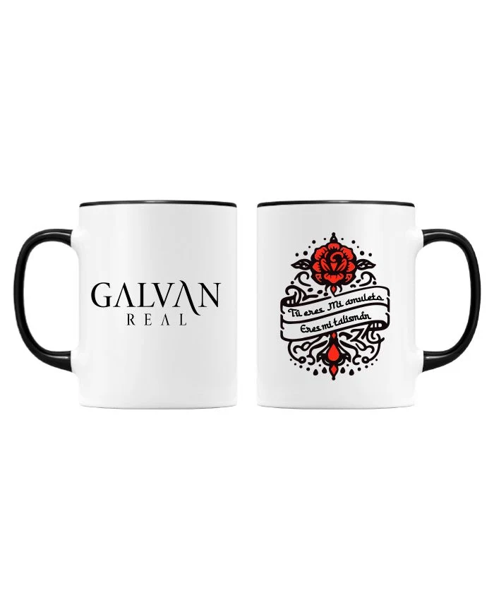 Galván Real - Taza "Tu eres mi amuleto"