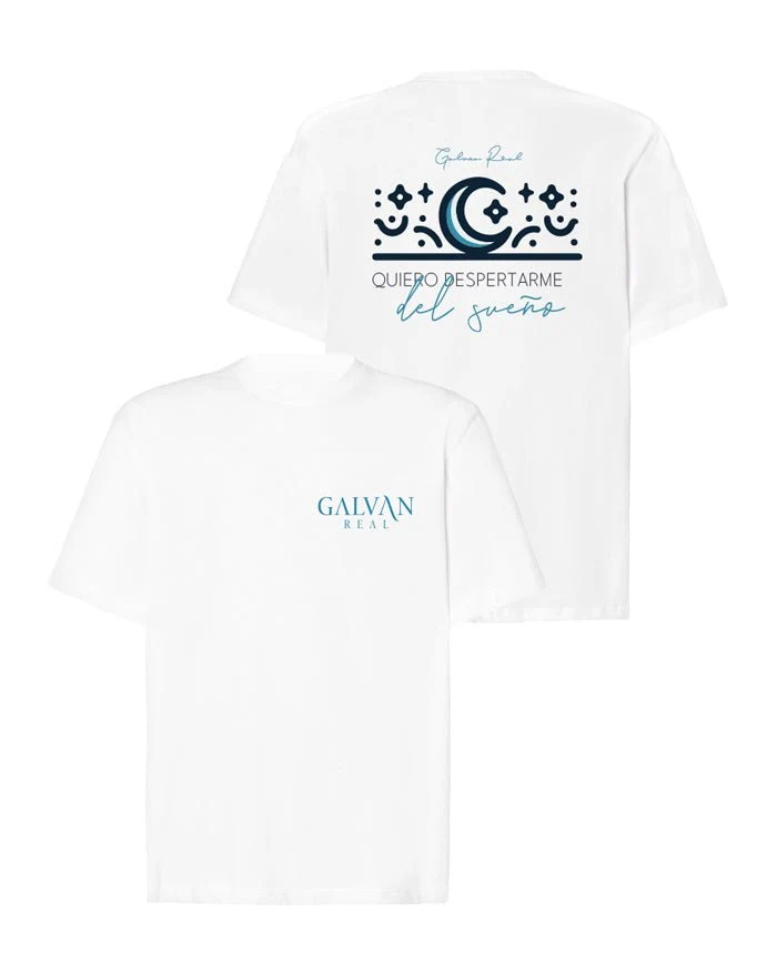 Galván Real - Camiseta Oversize "Quiero Despertarme" Unisex