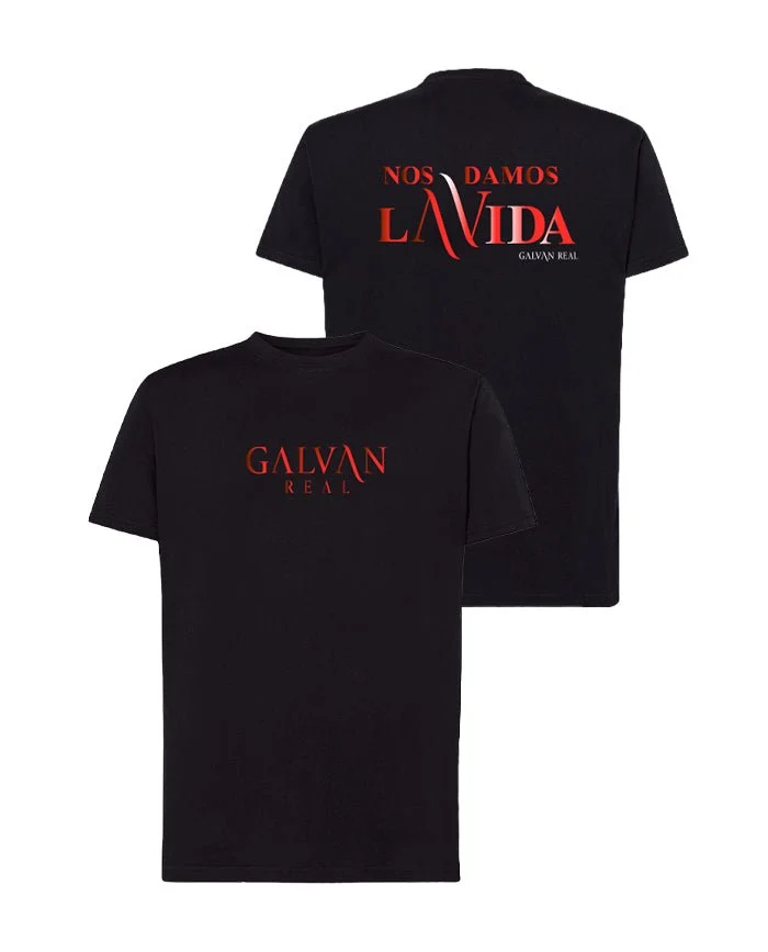 Galván Real - Camiseta "Nos damos la vida" Unisex