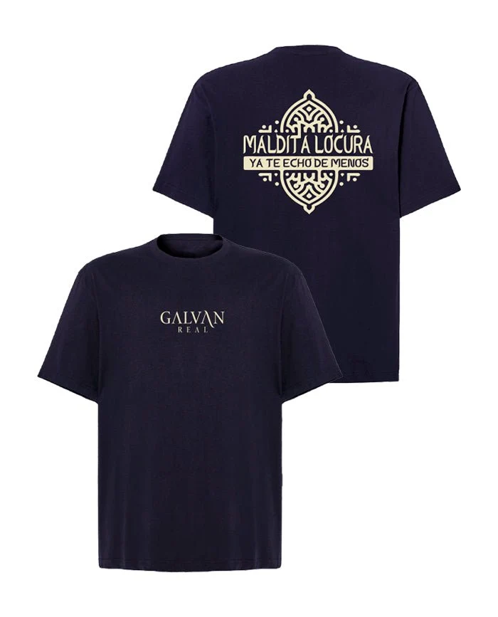 Galván Real - Camiseta Oversize "Maldita Locura" Unisex