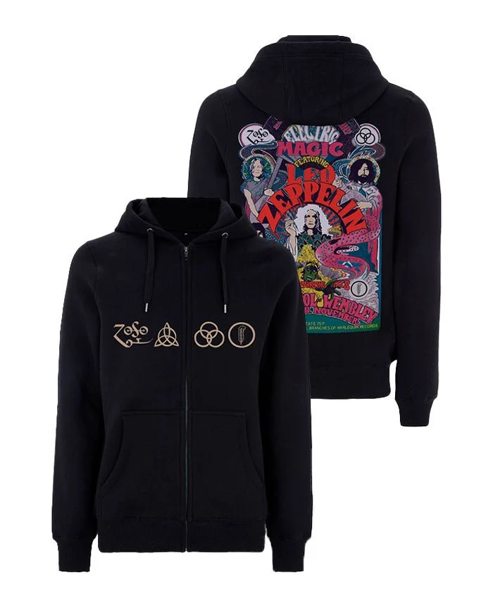 Led Zeppelin - Sudadera Cremallera "Electric Magic"