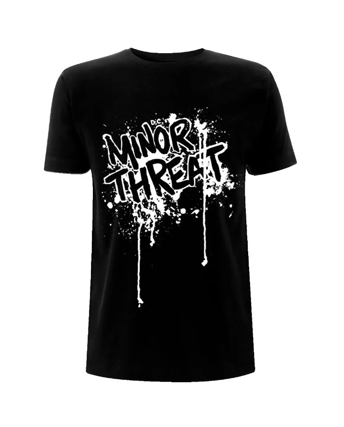 Minor Threat - Camiseta "Drips" Unisex