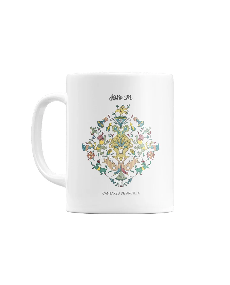 Kike M - Taza cerámica "Cantares de Arcilla"