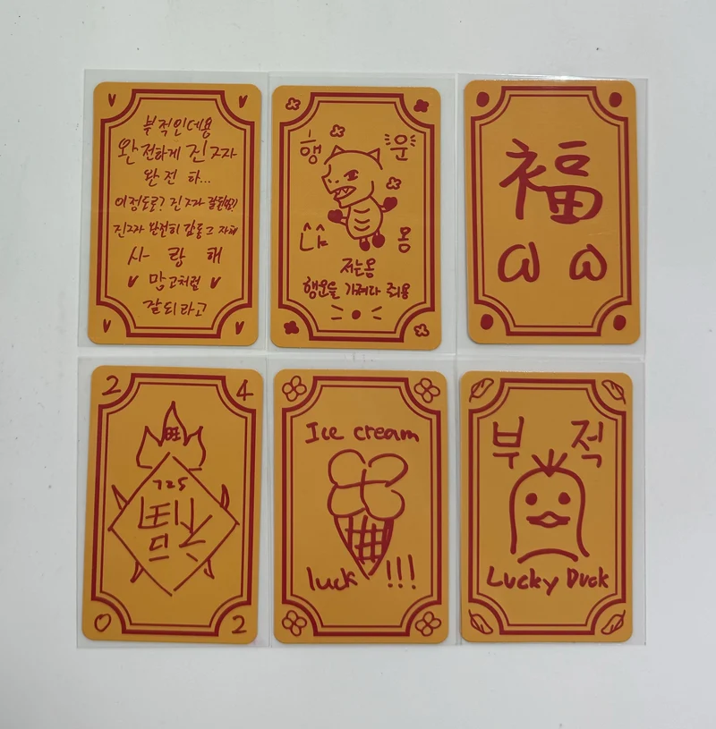 [ZEROBASEONE] Melting Point : Good Luck Card