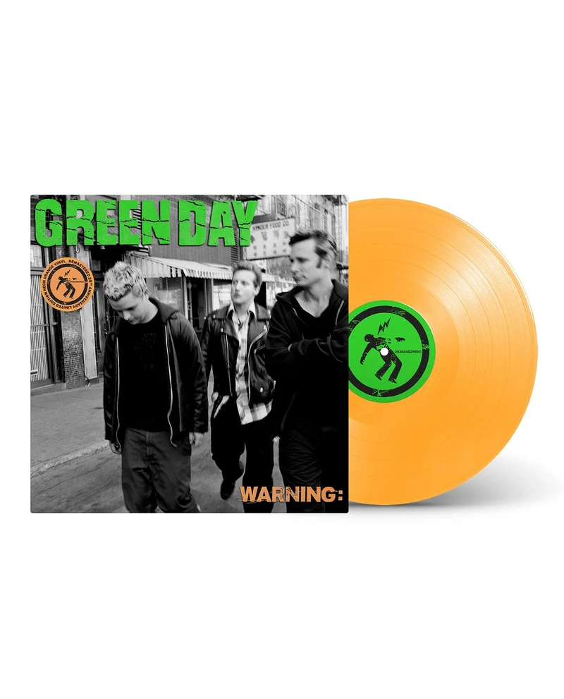 Green Day - LP Vinilo Naranja "Warning"