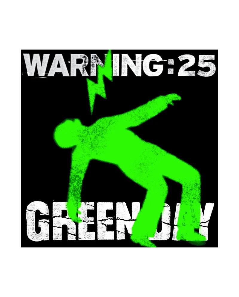 Green Day - Box 5LP EDICIÓN COLOR VERDE,AMARILLO,NARANJA+LIBRETO+PARCHE+PÓSTER+BOTONES+PEGATINA "Warning (25th anniversary Deluxe edition)"