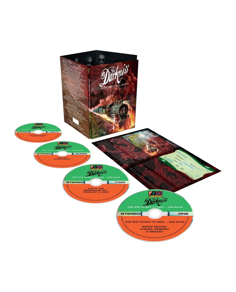 The Darkness - 4CD "One Way Ticket to Hell...and Back (20th Anniversary Deluxe Edition)"