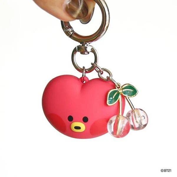 BT21 minini Face Cap Key Ring