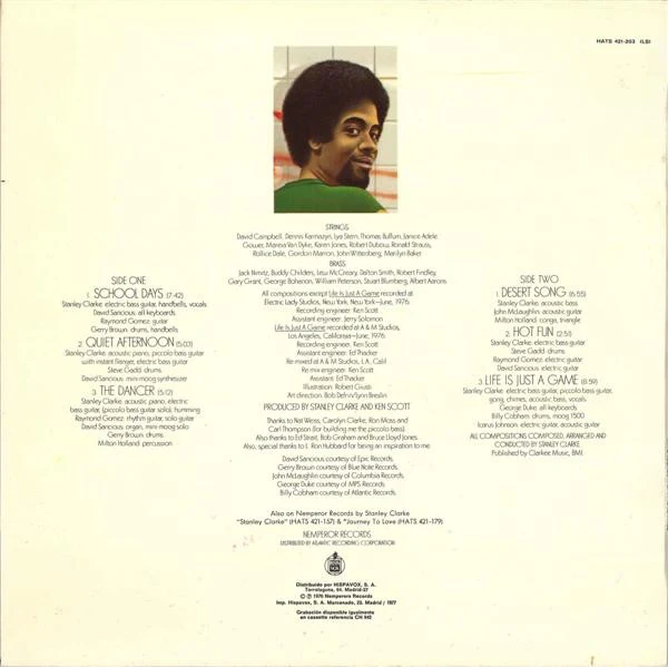 Stanley Clarke ‎| School Days
