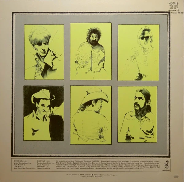 The Grateful Dead ‎| Workingman's Dead