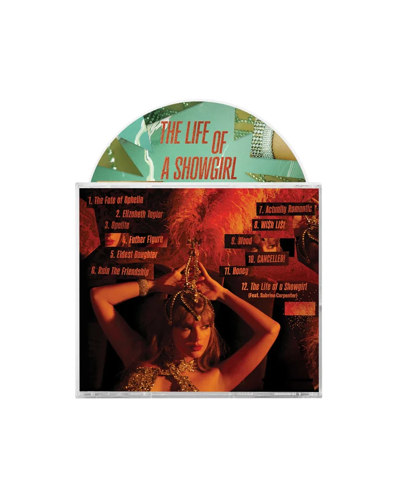 Taylor Swift - CD + POSTER "The Life Of A Showgirl"