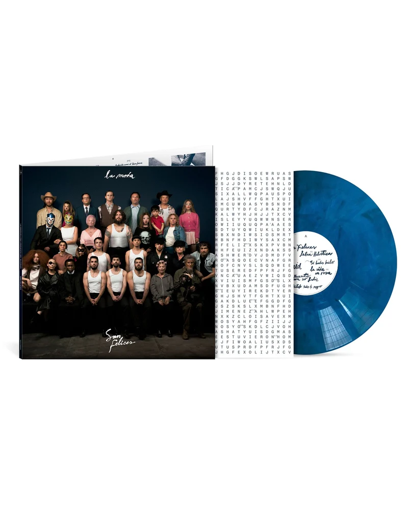La M.O.D.A. - LP Vinilo Edición Especial Azul / Negro Marmolado "San Felices"