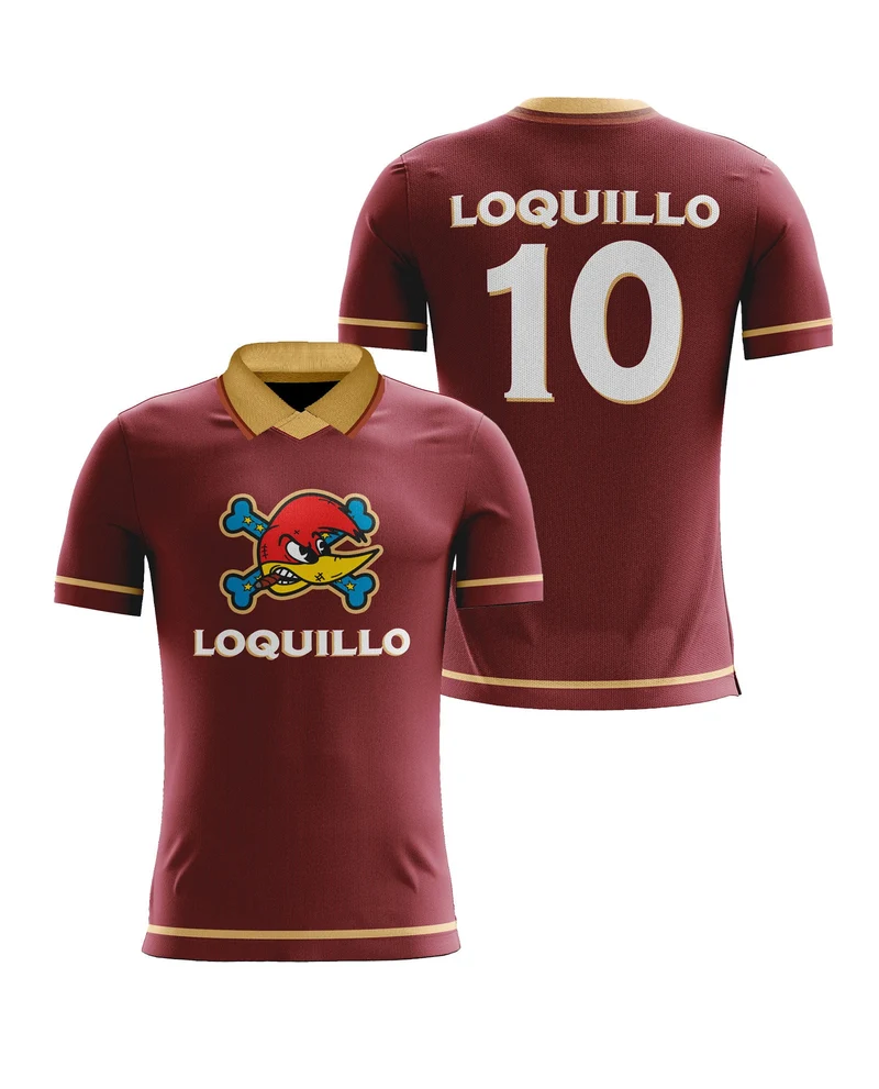 Loquillo - Camiseta deportiva "Corazones Legendarios" Vintage
