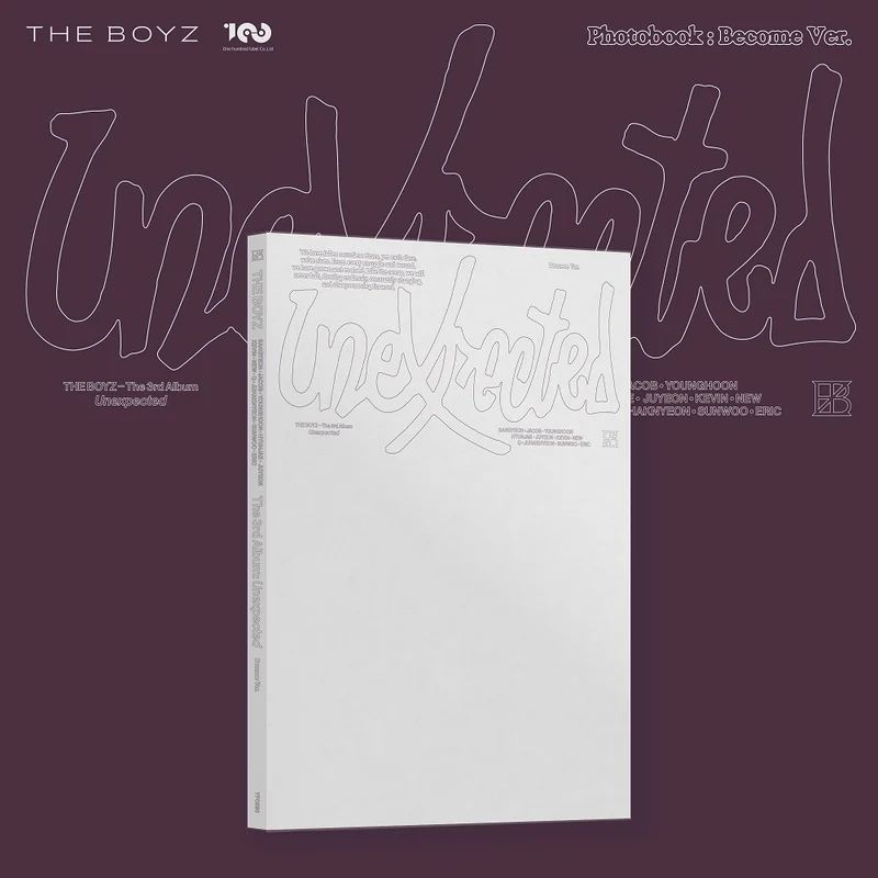 THE BOYZ - Unexpected (Photobook ver.) (Discounted Sealed Album)