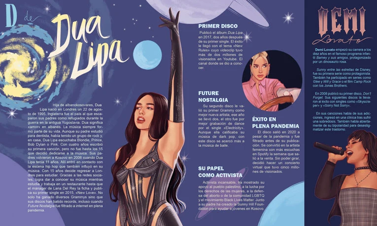 DIVAS DEL POP DE LA A A LA Z