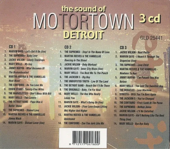Varios | The Sound Of Motortown Detroit [3CD]