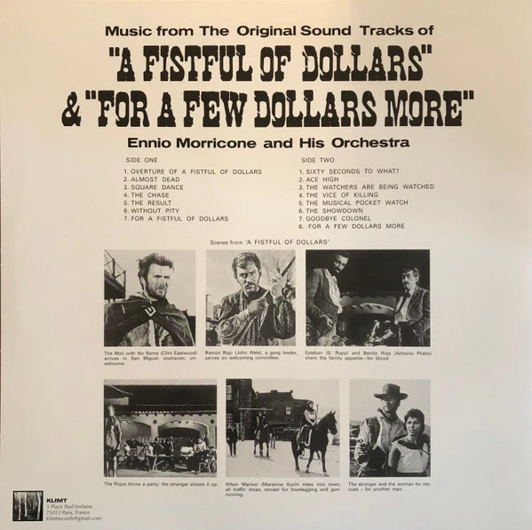 Ennio Morricone | A Fistful of Dollars / For a Few Dollars More [Limited edition, oxblood viny]l