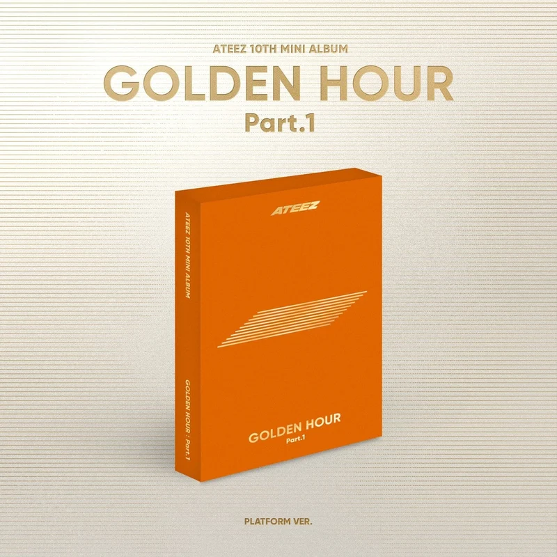 ATEEZ - GOLDEN HOUR : PART 1 (10TH MINI ALBUM) PLATFORM VER.