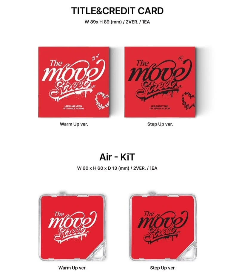 LEE CHAE YEON - THE MOVE: STREET (1ST SINGLE ALBUM) KIT VER.
