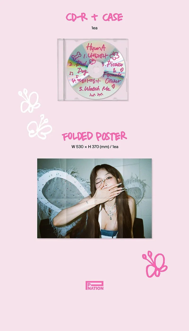 HYUNA - NABILLERA (8TH MINI ALBUM)