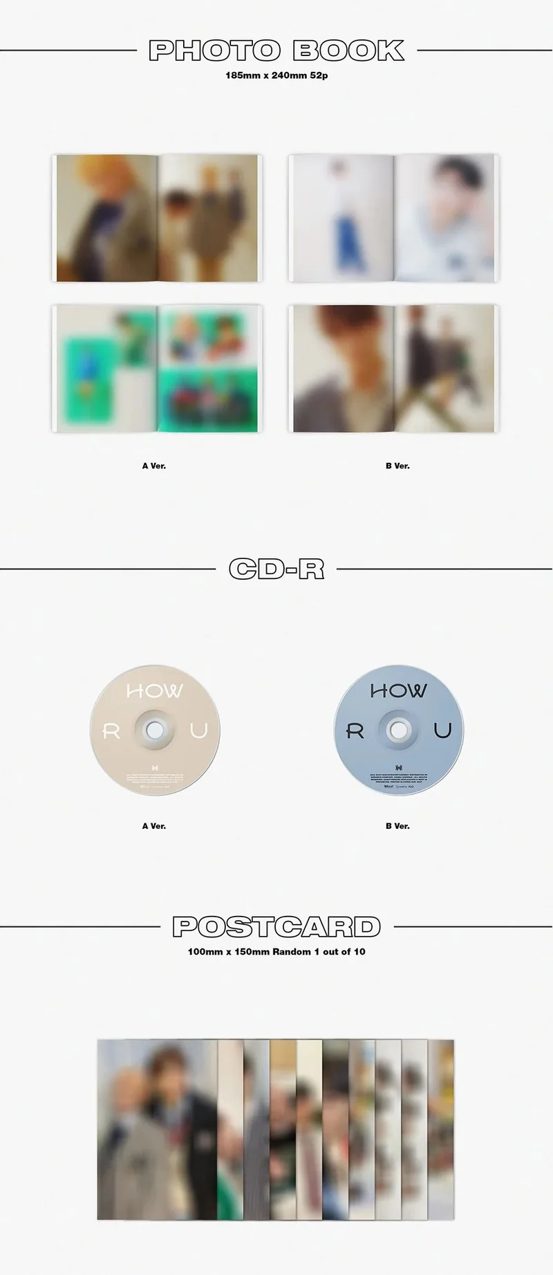 HAWW - HOW R U (1st Mini Album)