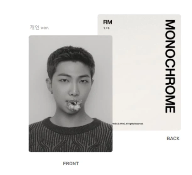 BTS - 'MONOCHROME' MD
