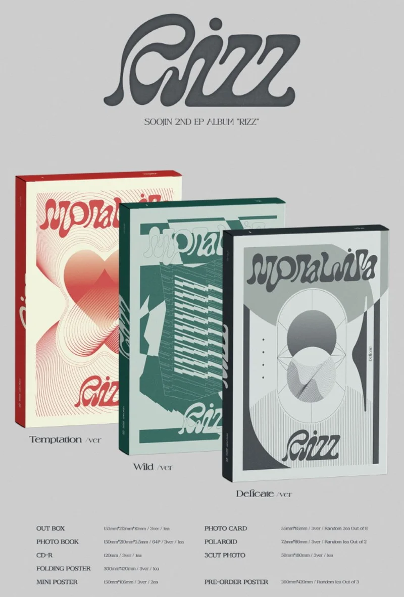 SOOJIN (Ex-(G)I-DLE) - RIZZ (2ND MINI ALBUM)