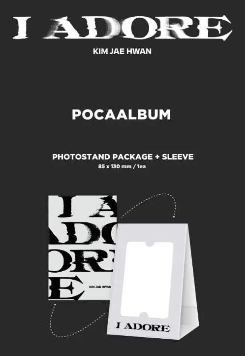 KIM JAE HWAN - I ADORE (7TH MINI ALBUM) POCA ALBUM