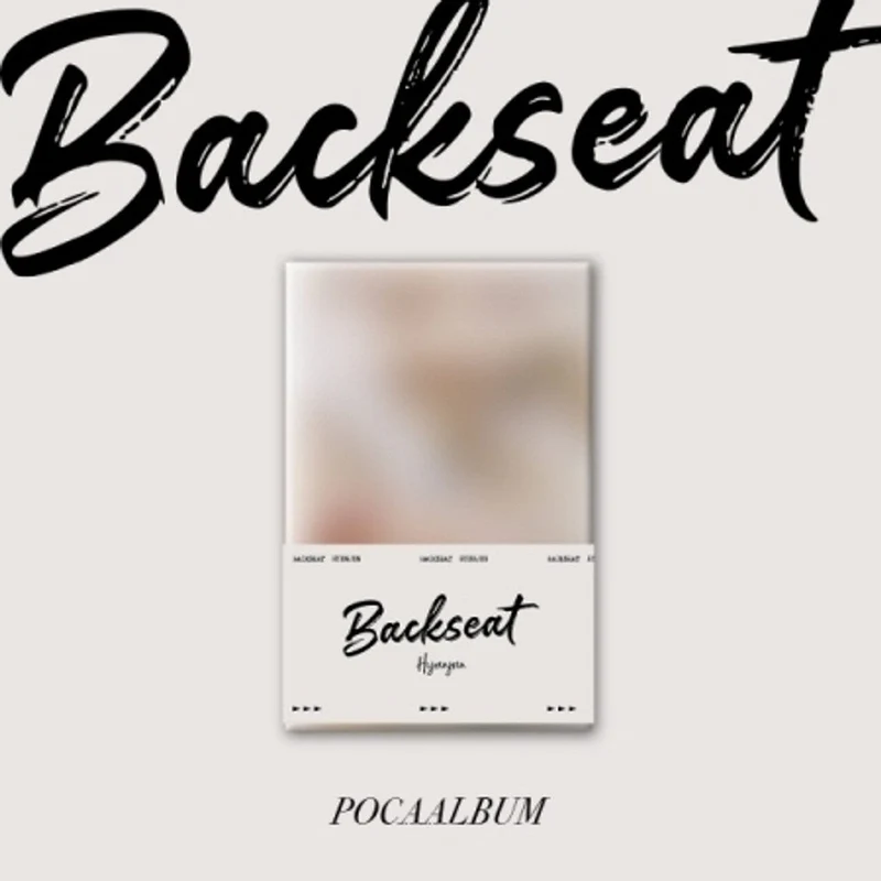 HYUNJUN (THE BOYZ) - BACKSEAT (5TH SINGLE ALBUM) POCA ALBUM