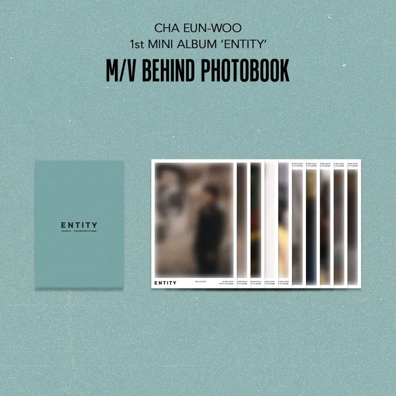 CHA EUN-WOO - 1ST MINI ALBUM 'ENTITY' M/V BEHIND PHOTOBOOK (OFFICIAL MD)