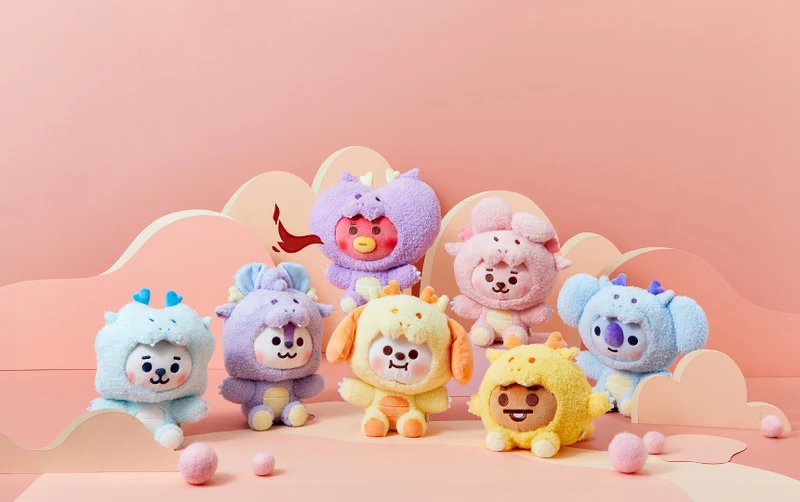 [BT21] New Year Dragon Medium Sitting Doll