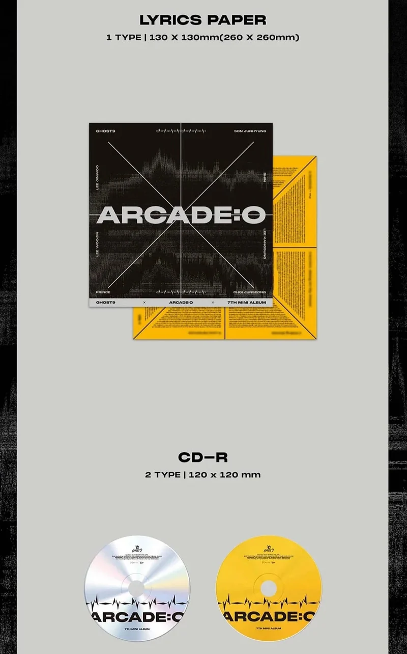 GHOST9 - ARCADE : O (7TH MINI ALBUM)