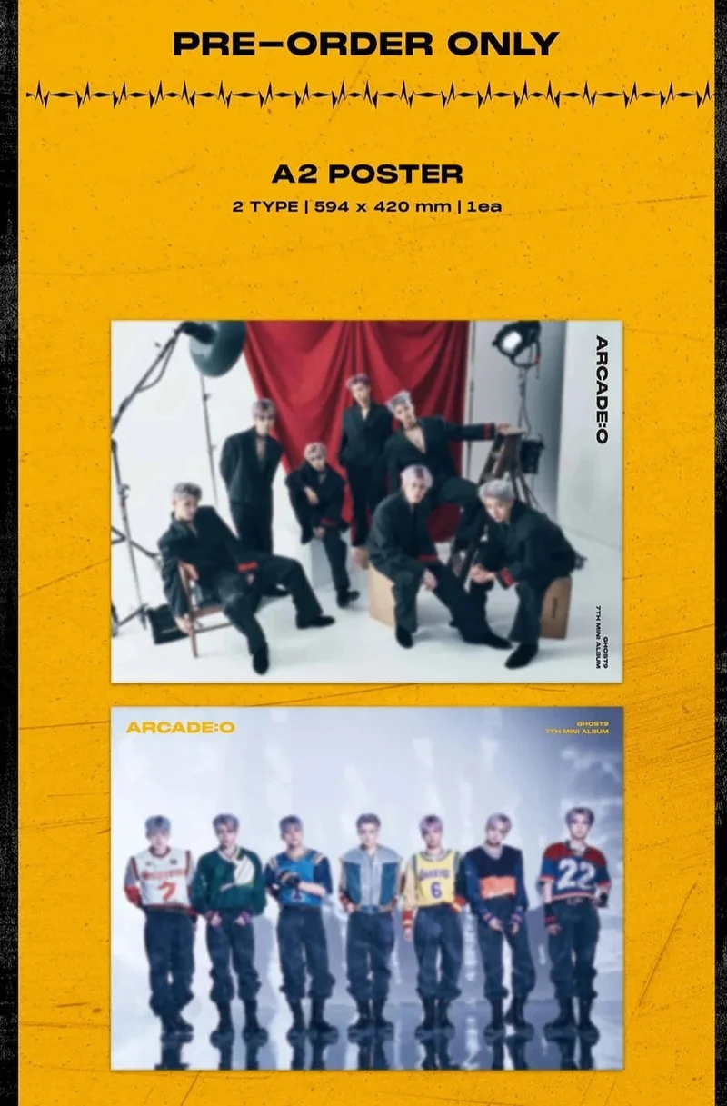 GHOST9 - ARCADE : O (7TH MINI ALBUM)