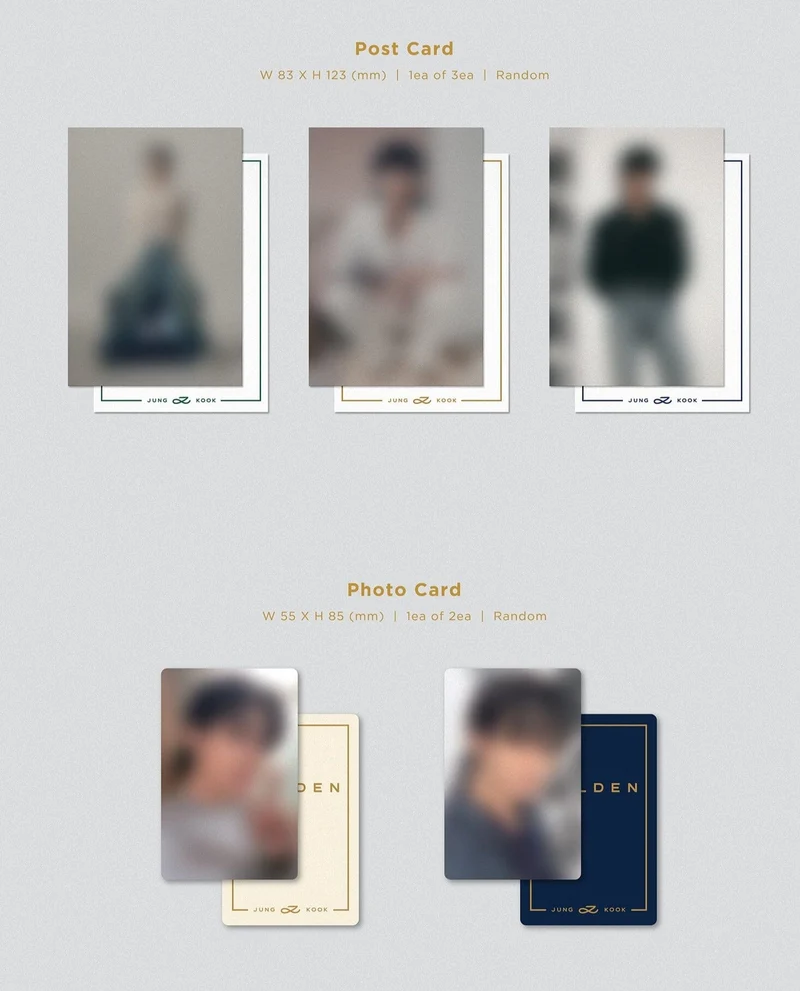 JUNGKOOK (BTS) - GOLDEN (WEVERSE ALBUMS VER.)
