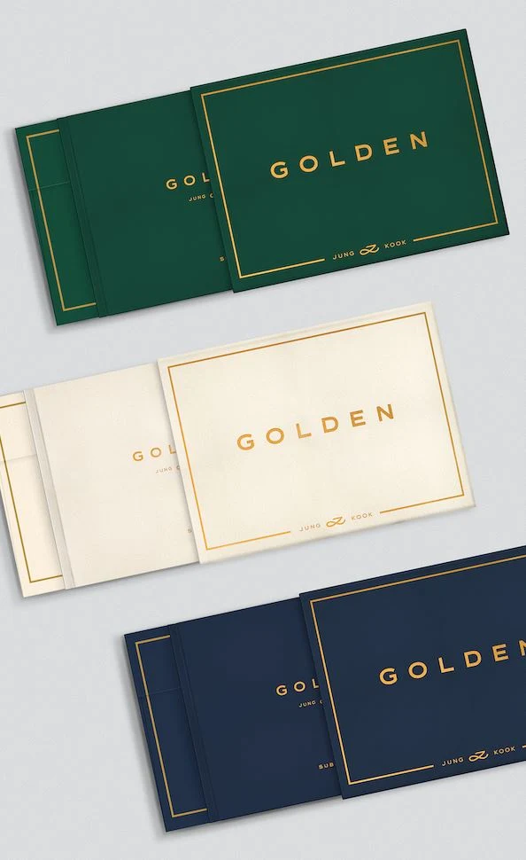 JUNGKOOK (BTS) - GOLDEN (1ST SOLO ALBUM) + Weverse Gift