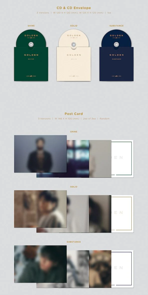 JUNGKOOK (BTS) - GOLDEN (1ST SOLO ALBUM)
