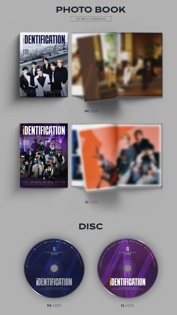 E'LAST - IDENTIFICATION (4TH MINI ALBUM)