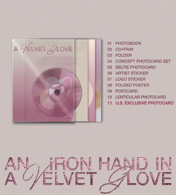 JINI - AN IRON HAND IN A VELVET GLOVE (1ST MINI ALBUM)