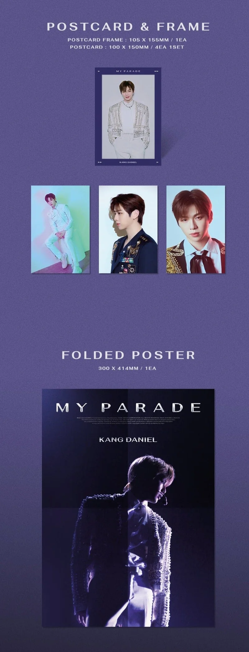 KANG DANIEL - MY PARADE (DVD)