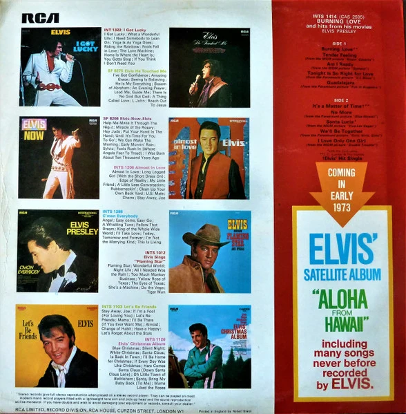 Elvis | Burning Love And Hits From His Movies, Vol. 2
