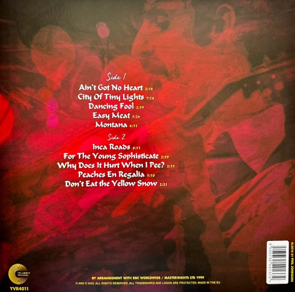 Frank Zappa | The Young Sophisticate [Yellow vinyl]